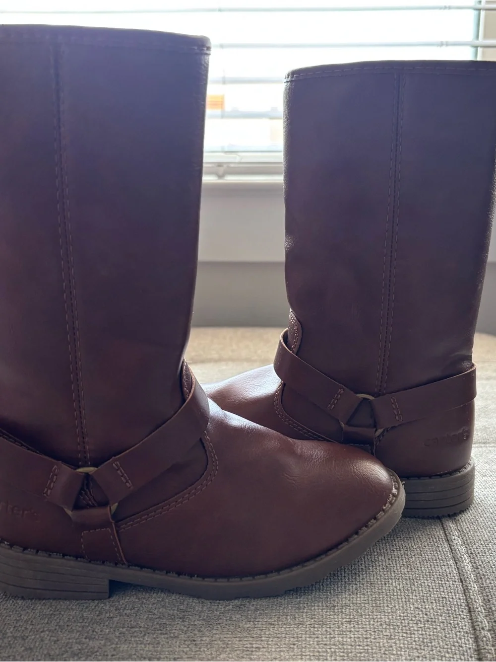 Carter's Brown Mid-Calf Kids Boots